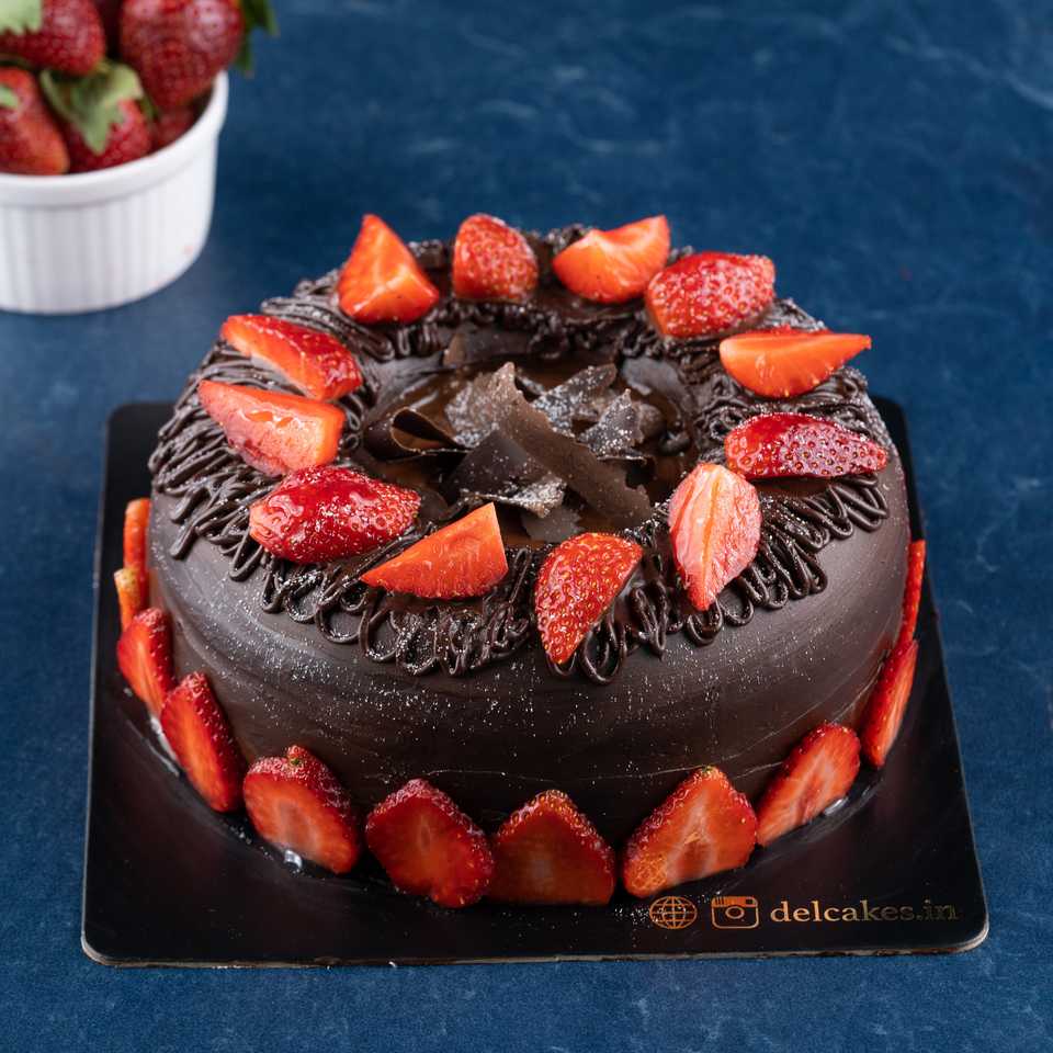 Molten Chocolate Strawberry