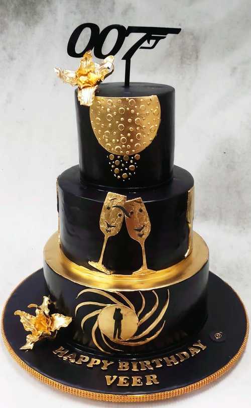 James Bond Theme Cake