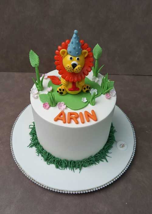 Jungle Theme Brithday Cakes