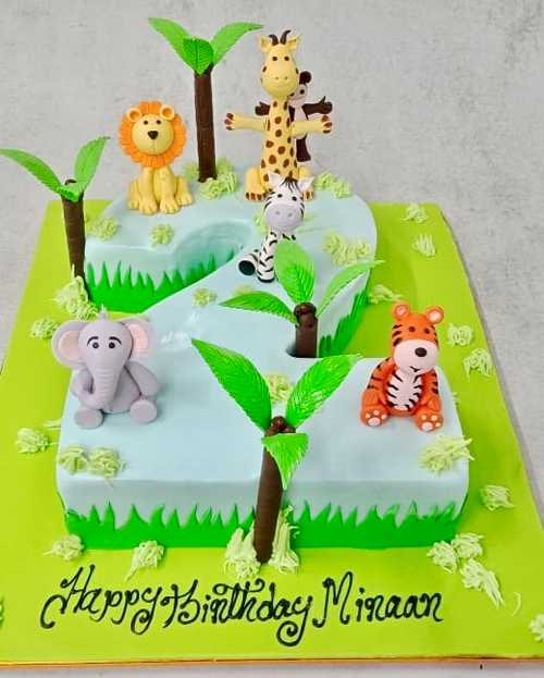 Junle-Theme-Cake-Online