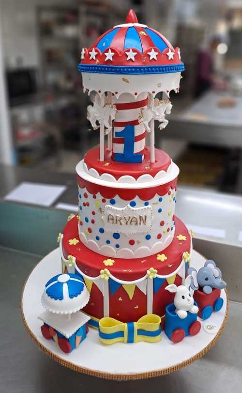 Circus Theme Cake