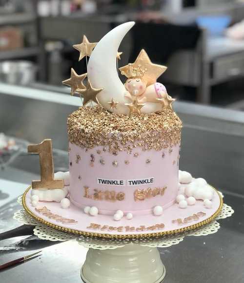 Little Princess Cake | Two tier princess cake by Kukkr Cakes