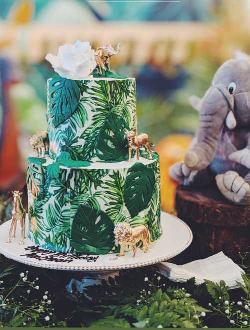 Jungle Theme Cakes for kids