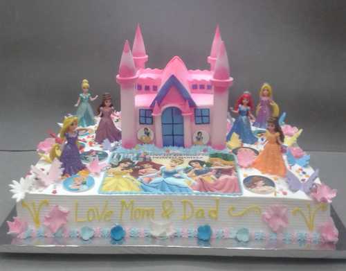 Disney Princess Theme Cake