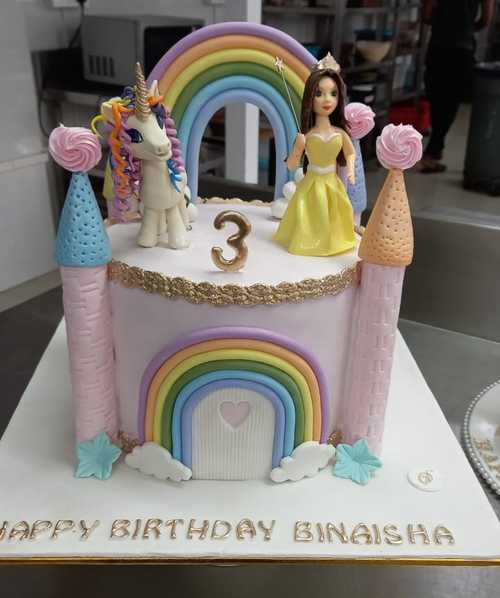 Disney Princess Theme Cake