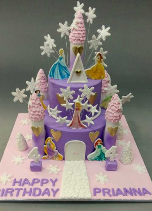 Disney Princess Theme Cake