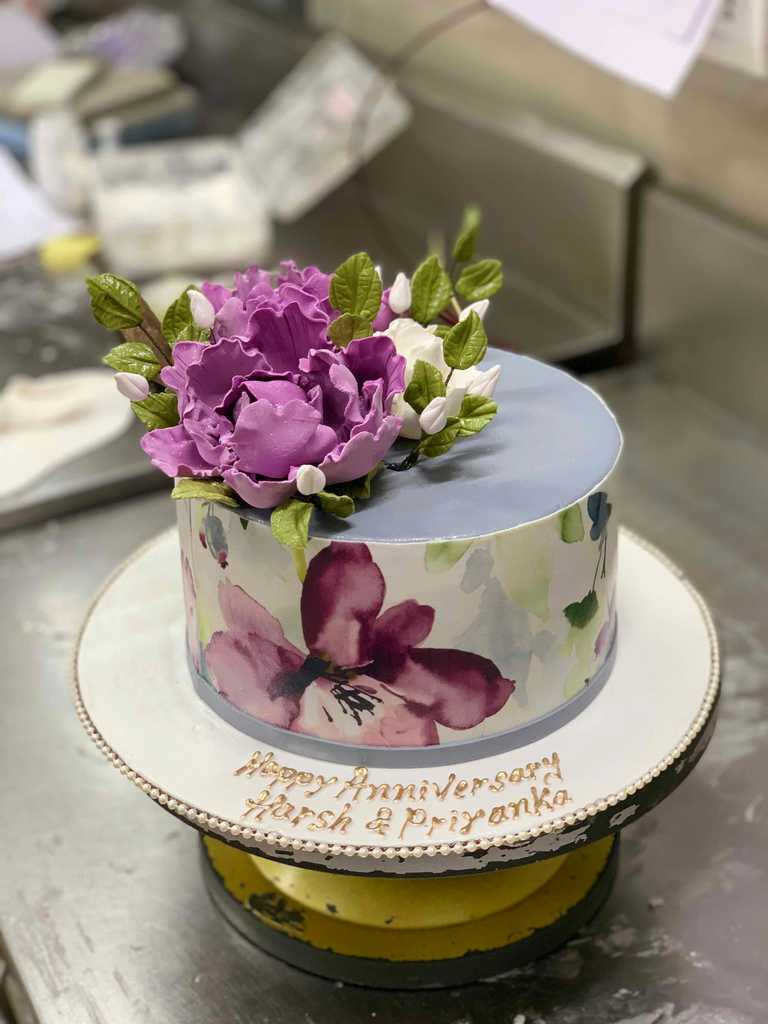 Floral Art Cakes