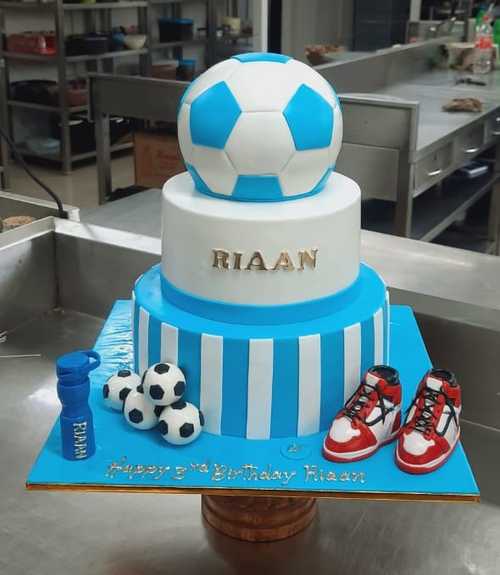 Sports Theme Birthday Cake