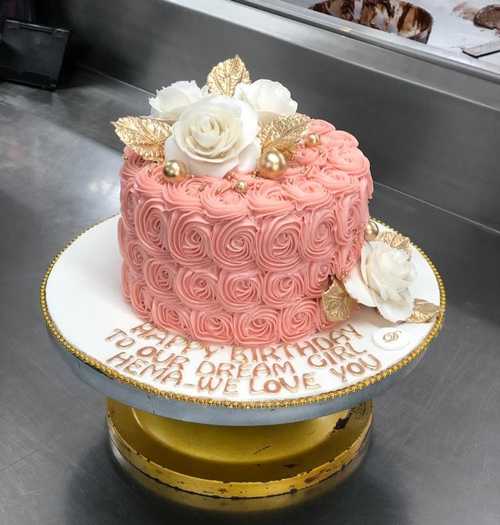 Floral Art Cake