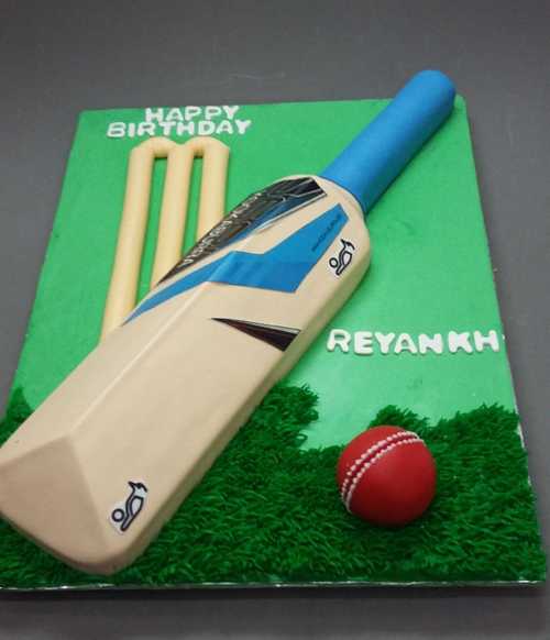 Cricket 3D Cake
