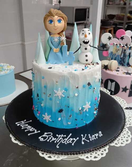 Frozen Theme Cake