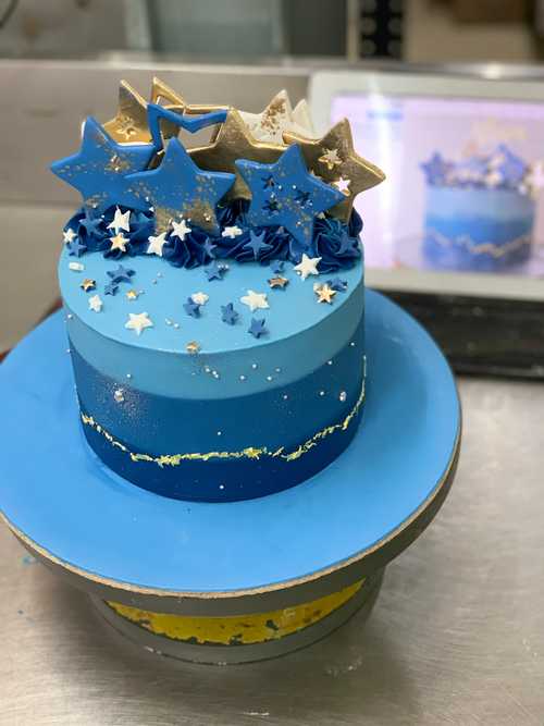 Shining Star Square Cake Design  DecoPac