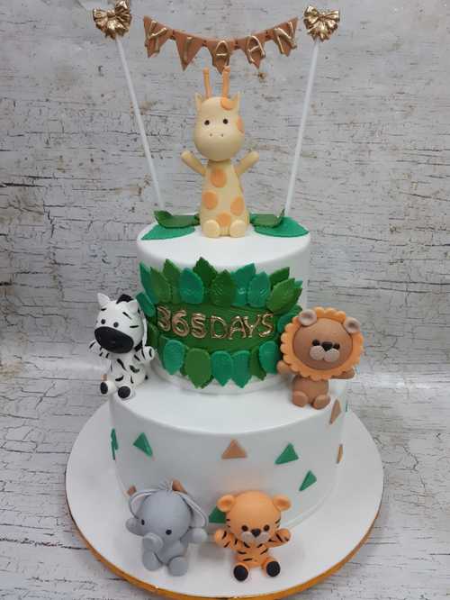Animal-Water-Theme-Cakes