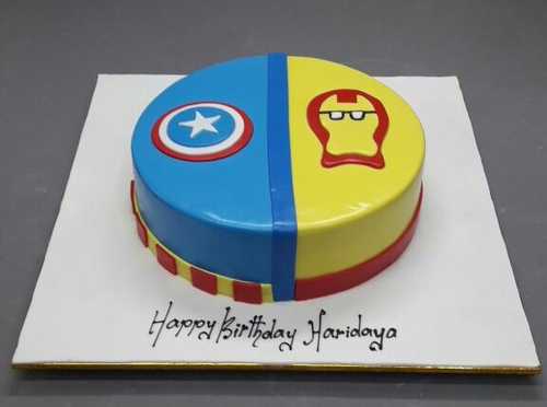 Super-Heroes-Theme-3d-Online-Cake