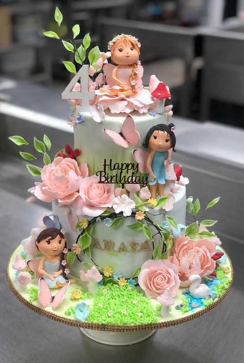 Girls-Birthday-3D-Cake-Online