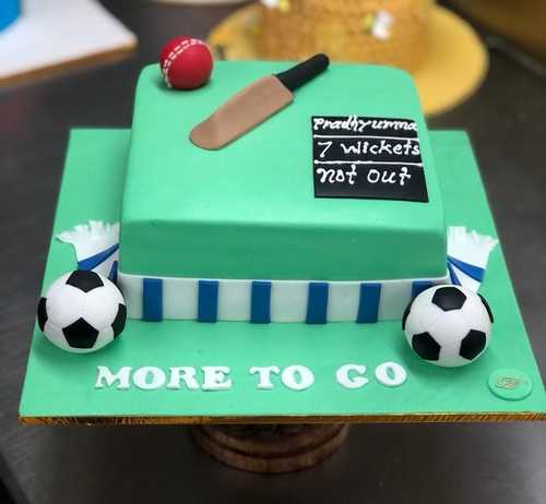 Sports Theme Birthday Cake